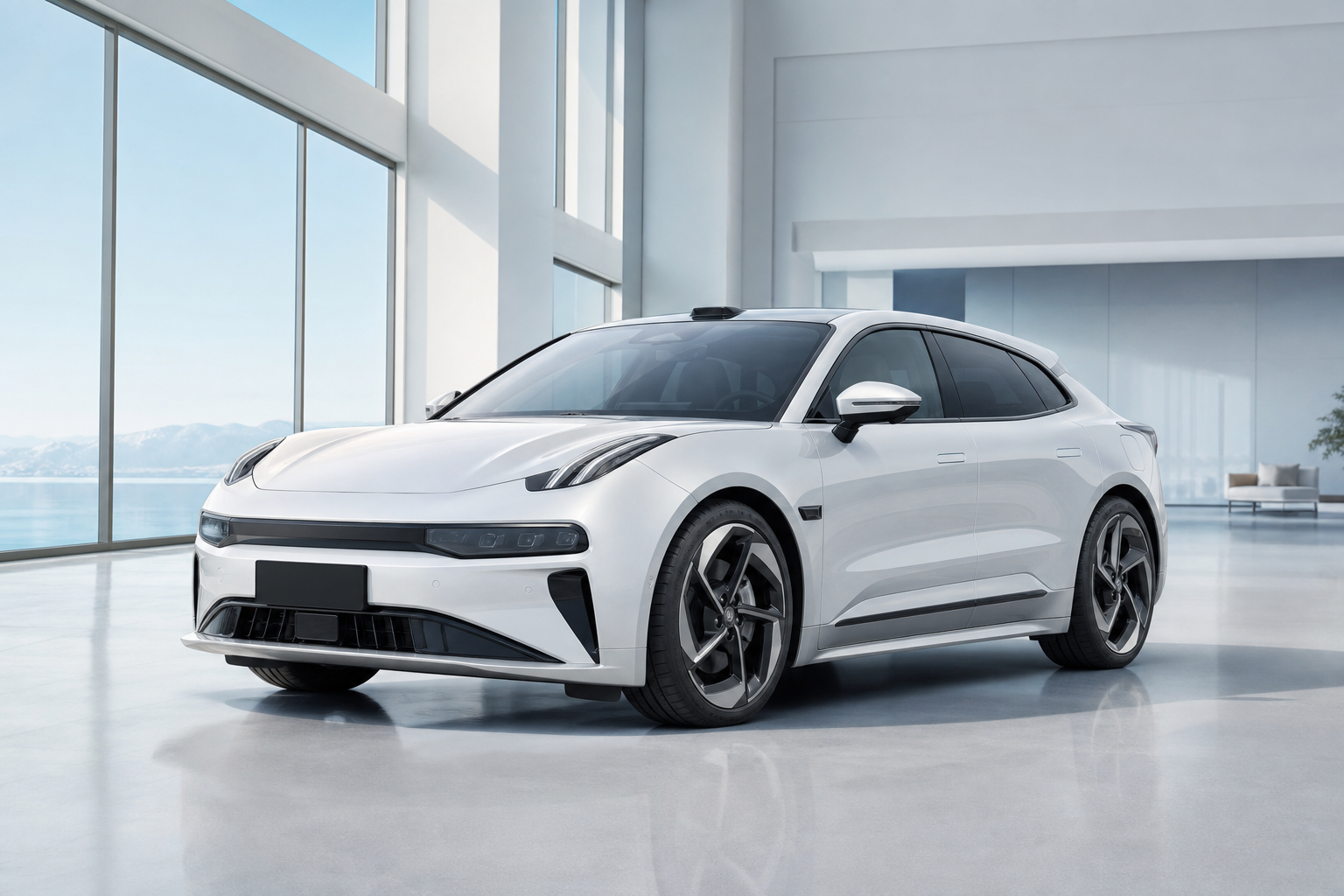 Современный китайский электромобиль — поставки OEM-запчастей из КНР
